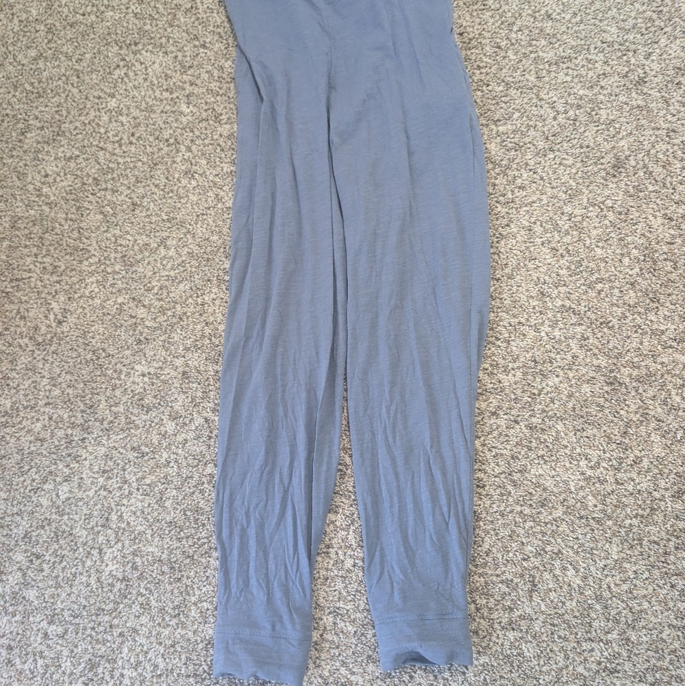 Pact Alice Slub Dust Blue Jumpsuit - Picture 8 of 9